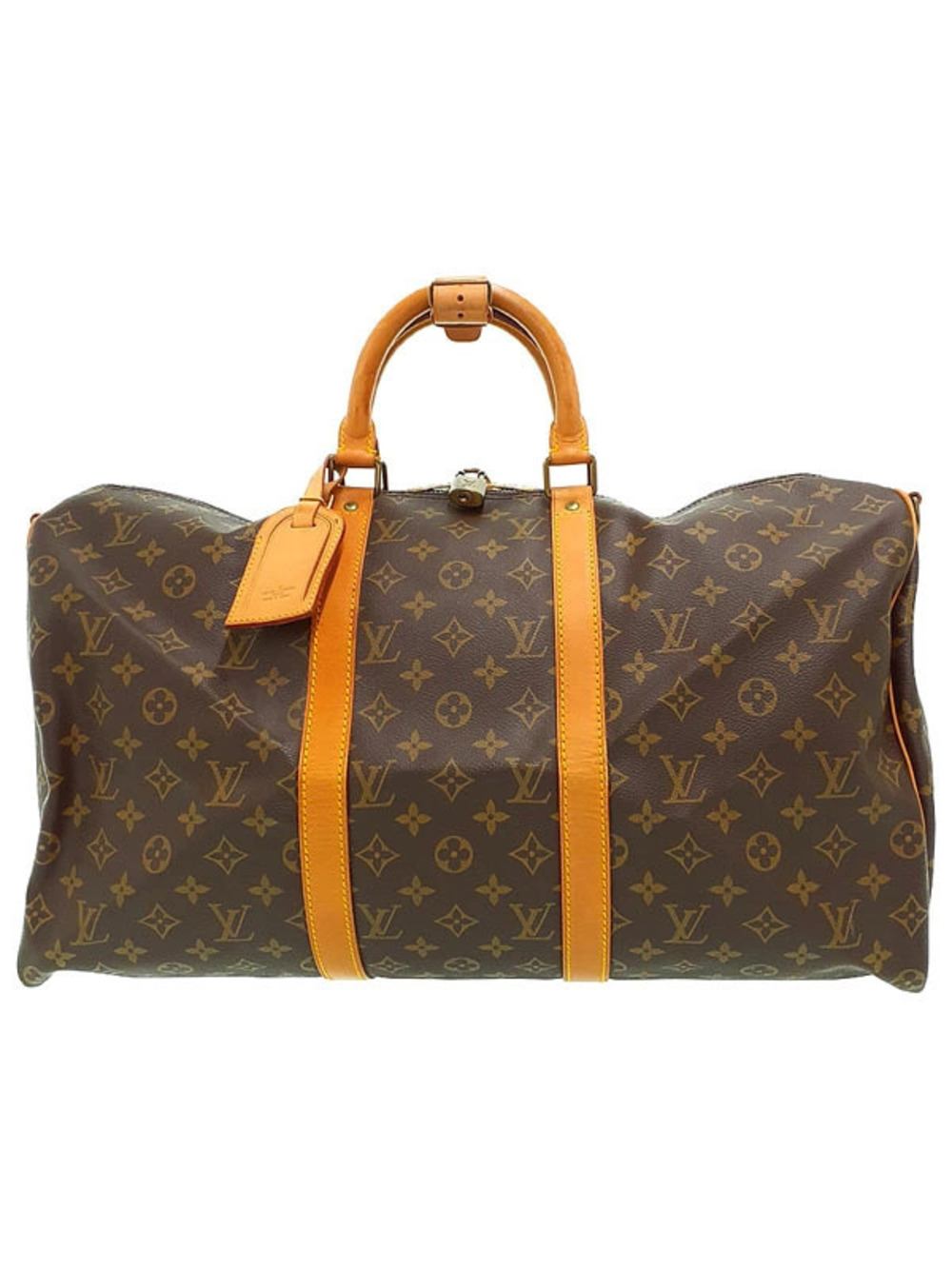 Louis Vuitton Monogram Keepall Bandouliere Boston Bag